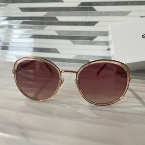 NIB GIVENCHY GV7182 Ladies Gold Tone Pilot Sunglasses